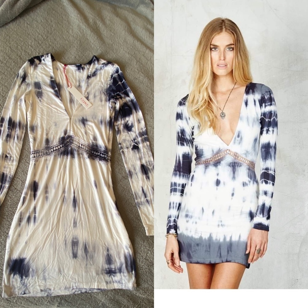 NWT Gypsy 05 Cut Out Mini Dress
